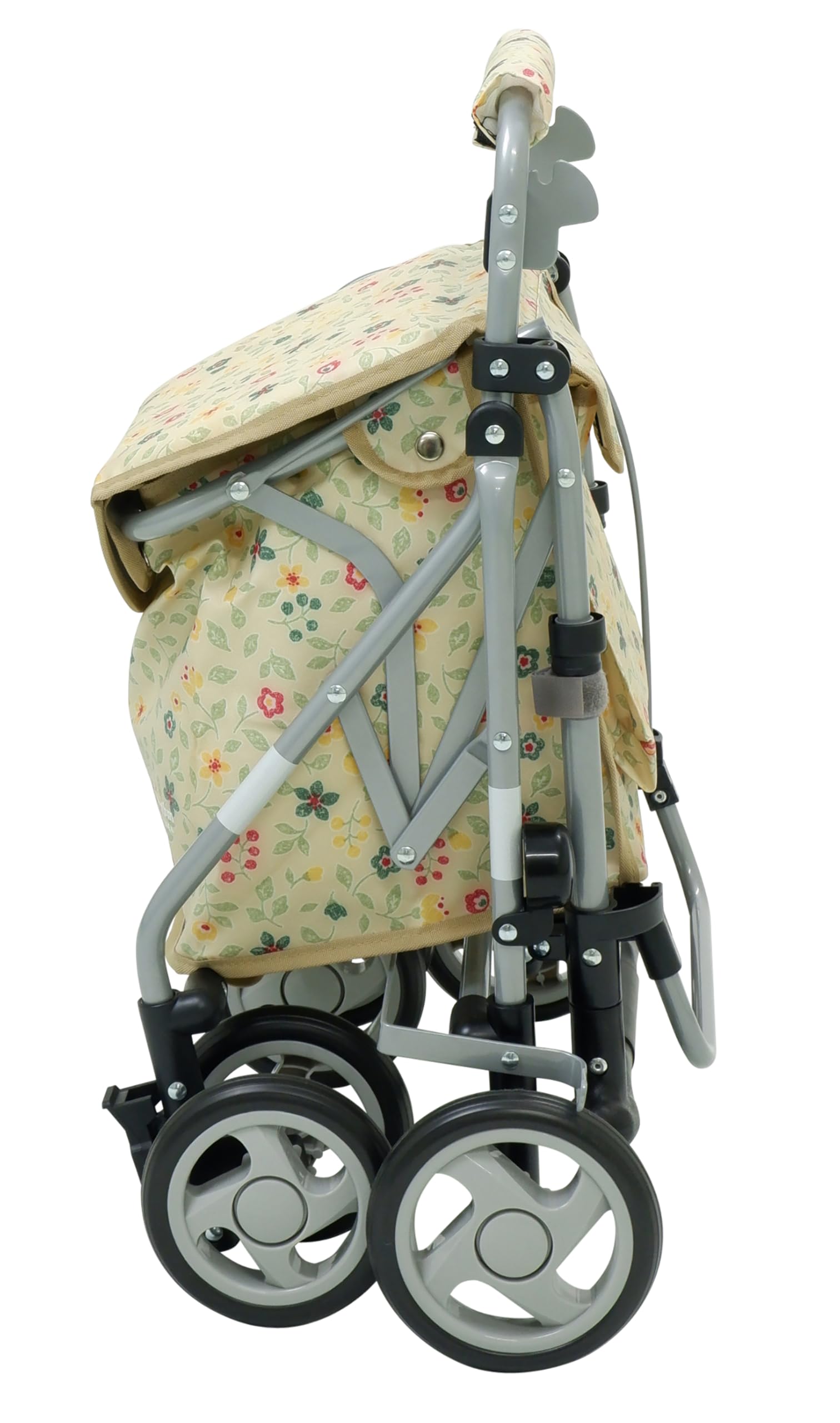 Amazon | 島製作所 リズムRWC (フラワーG) シルバーカー 座面付 | 島